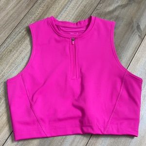 Nike Pro, Dri-Fit Hot Pink Crop Top: size medium
